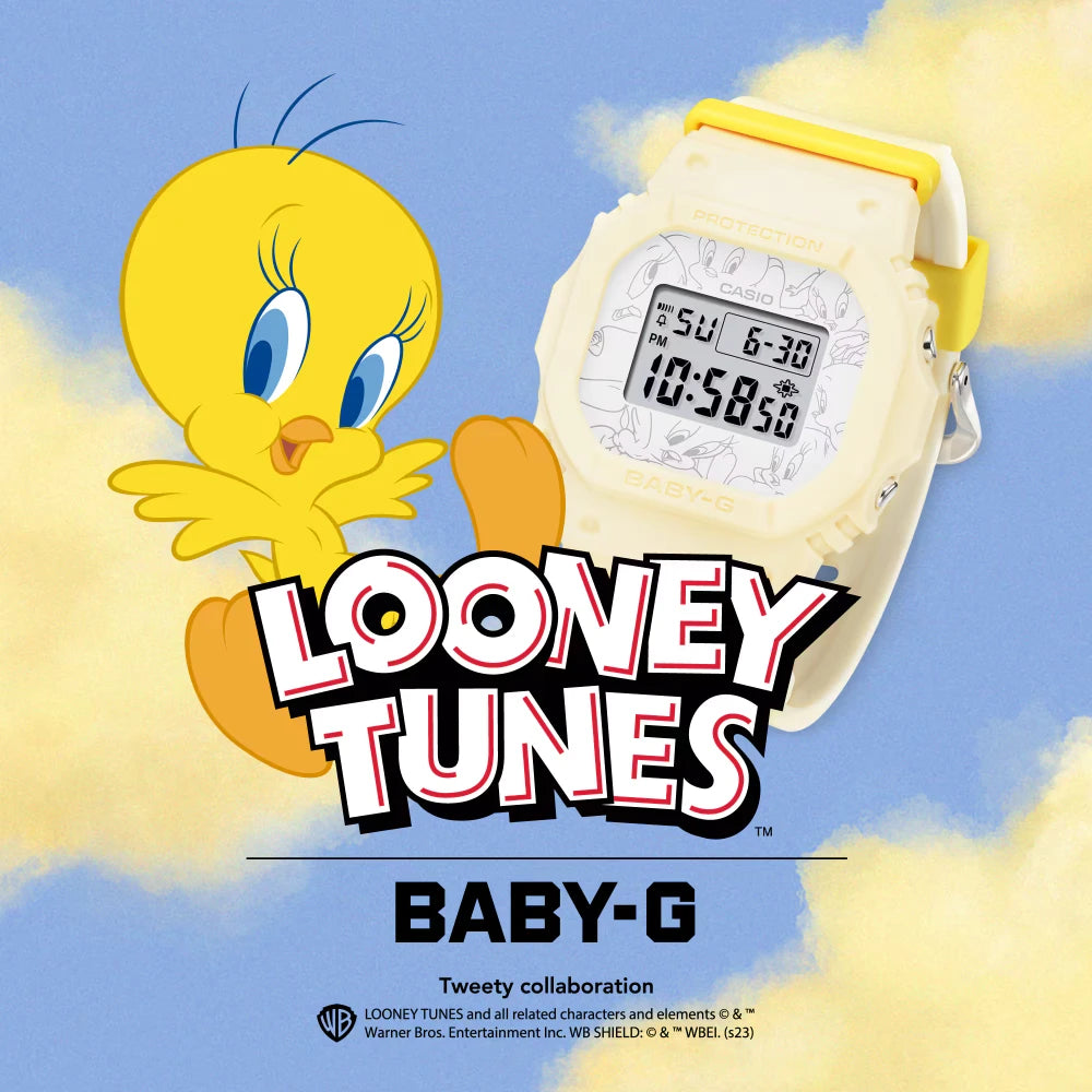 Reloj Casio Baby-G BGD-565TW-5DR Looney Tunes Piolín Edición Limitada