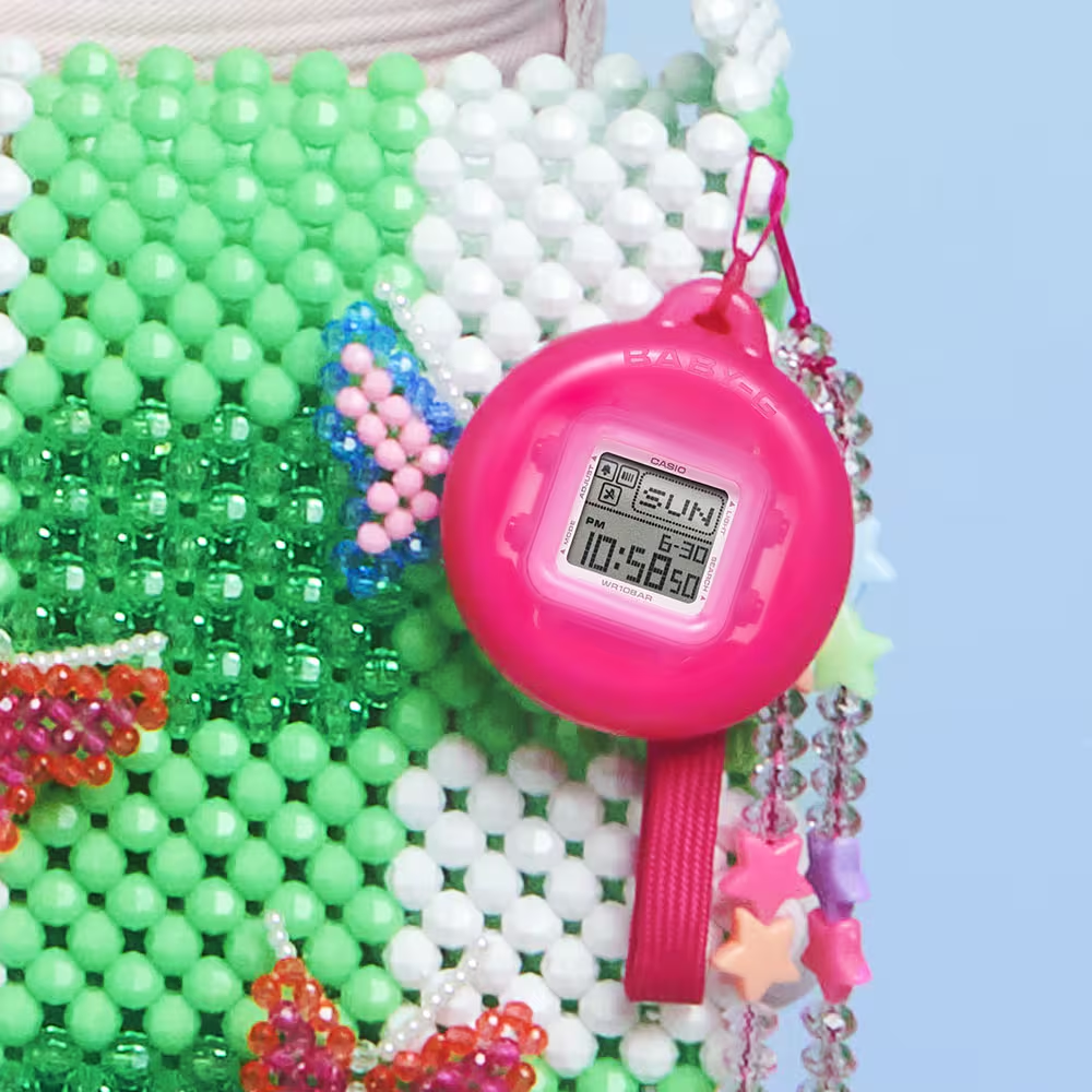 Reloj Casio Baby-G + Plus BGD-10K-6 10BAR con Llavero
