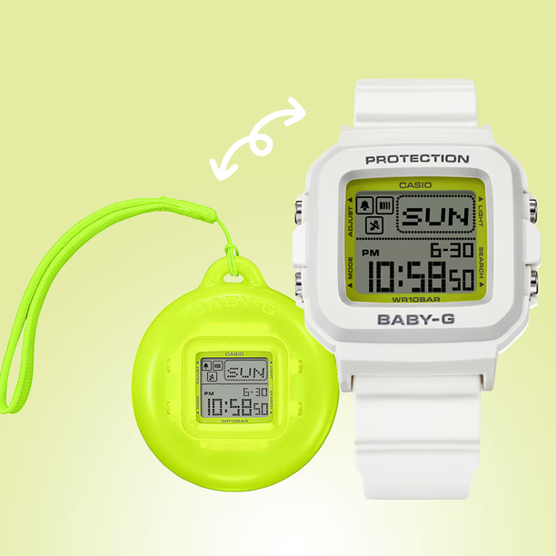 Reloj Casio Baby-G BGD-10K-7JR 10BAR Llavero JDM