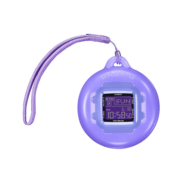 Reloj Casio Baby-G + Plus BGD-10K-2JR 10BAR con Llavero JDM