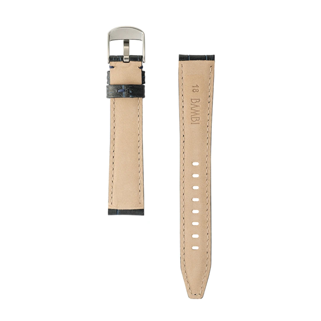 Correa de Cuero Bambi BKE112DP 18mm