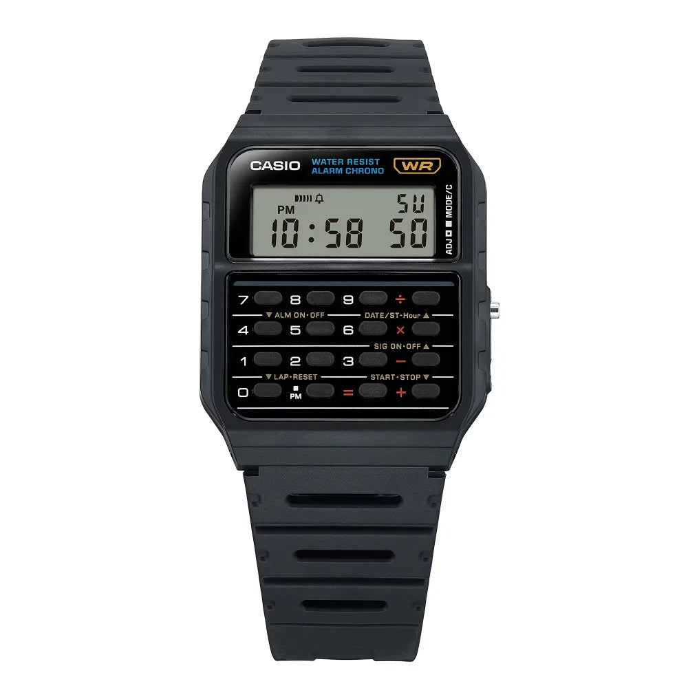 Reloj Calculadora Casio Vintage CA-53W-1Z Negro