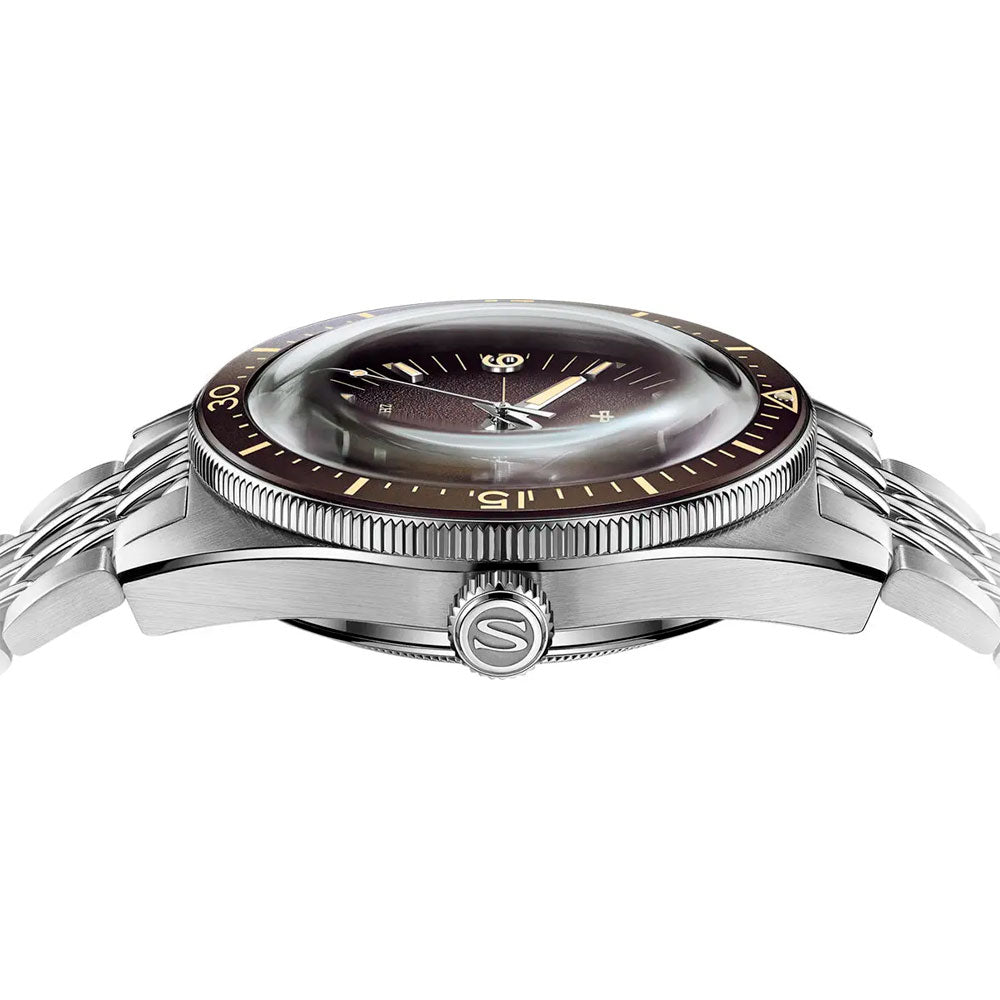 Reloj Sea-Gull Antártica 1984 216.77.1064 Automático Divers Café 40mm