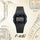 Reloj Casio Vintage F-91W-1DG Clásico Líneas Azules