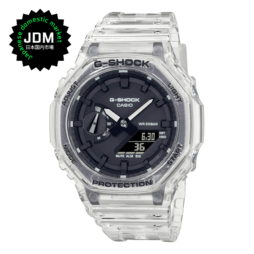 Reloj Casio G-Shock Casioak GA-2100SKE-7AJF Carbon Core Skeleton JDM ...