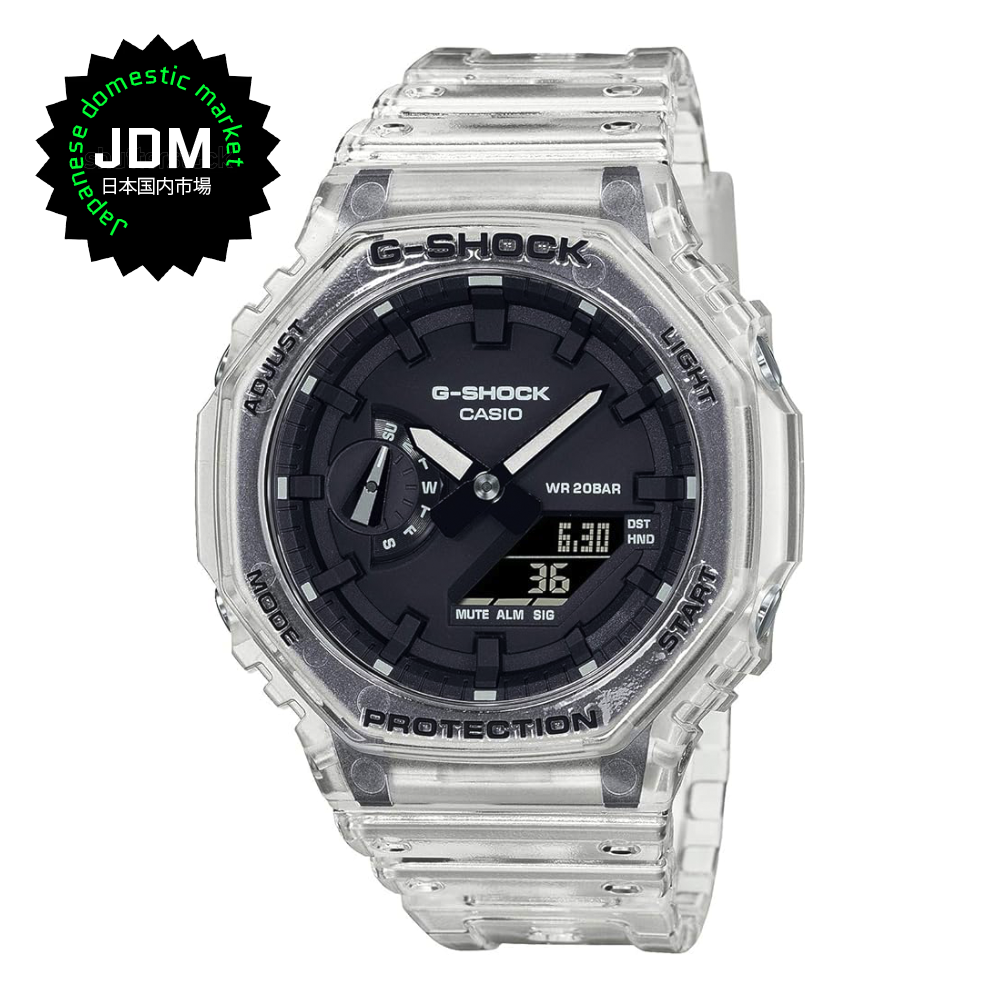 Reloj Casio G-Shock Royal Oak "Casioak" GA-2100SKE-7AJF Carbon Core Skeleton JDM