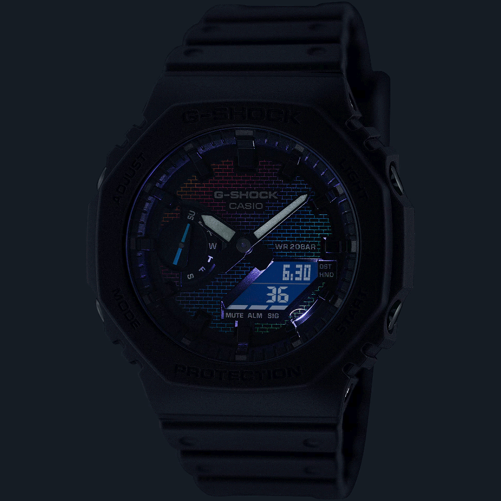 Reloj Casio G-Shock "Casioak" GA-2100RW-1A "Ladrillo" Carbon Core