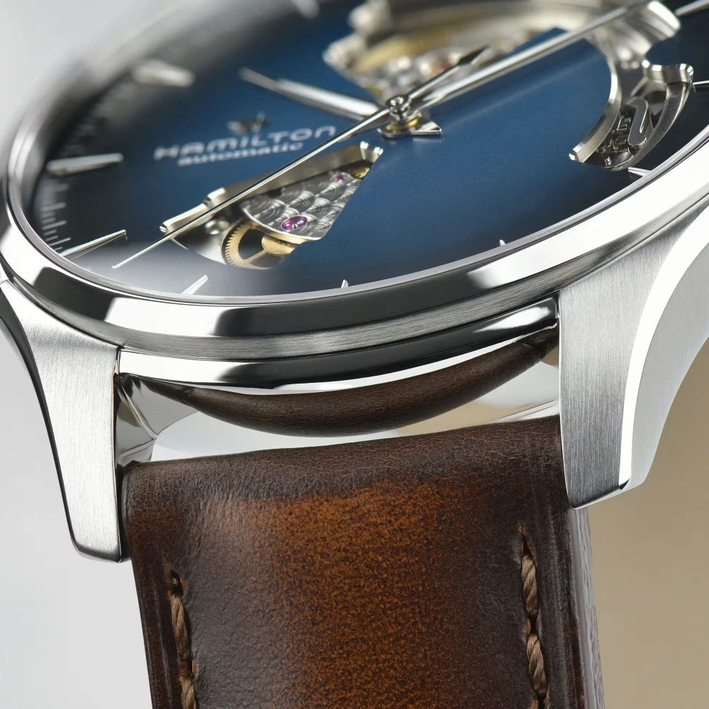 Reloj Hamilton H32675540 Jazzmaster Open Heart Automático 40mm