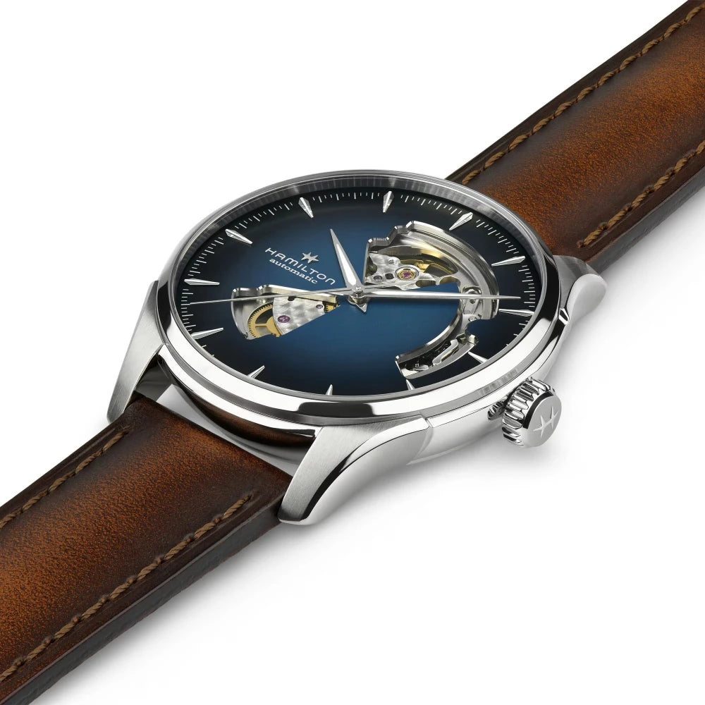 Reloj Hamilton H32675540 Jazzmaster Open Heart Automático 40mm