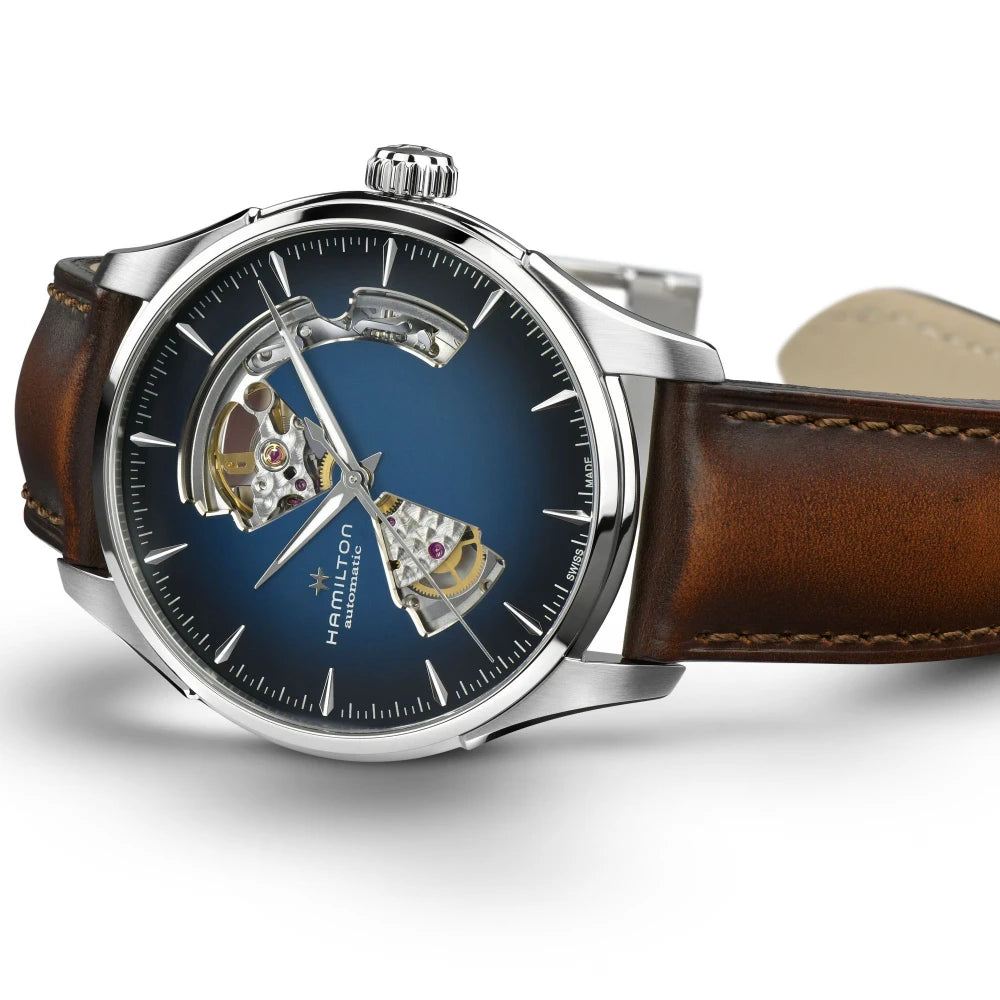 Reloj Hamilton H32675540 Jazzmaster Open Heart Automático 40mm