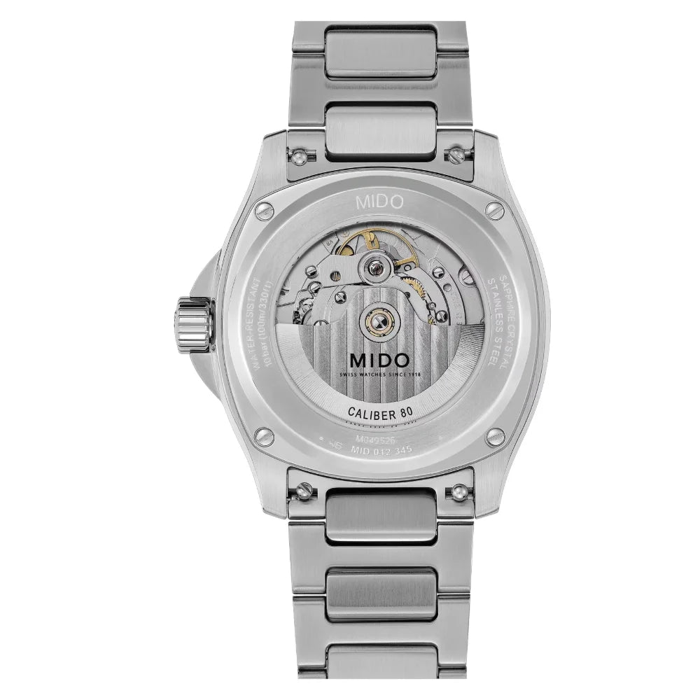 Mido Automatic M049.526.11.041.00 Multifort TV Big Date Swiss Made Azul