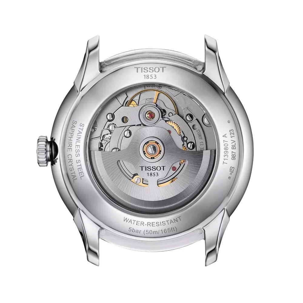 Reloj Tissot Chemin des Tourelles T139.807.11.031.00 Powermatic 80 39 mm