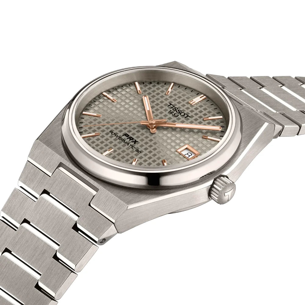 Reloj Tissot PRX T137.807.44.061.00 Powermatic 80 Titanio 38mm