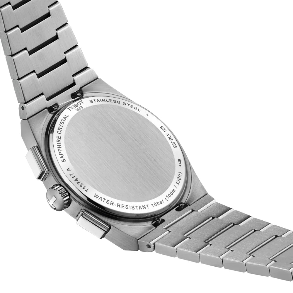 Reloj Tissot PRX T137.417.11.041.00 Chronograph Quartz 41mm Azul