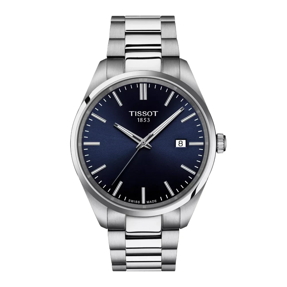 Reloj Tissot Everytime T150.410.11.041.00 PR 100 Classic Quartz 40mm Azul