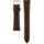 Correa de Cuero Seiko DAF1R 18mm Café oscuro Hebilla Plateada