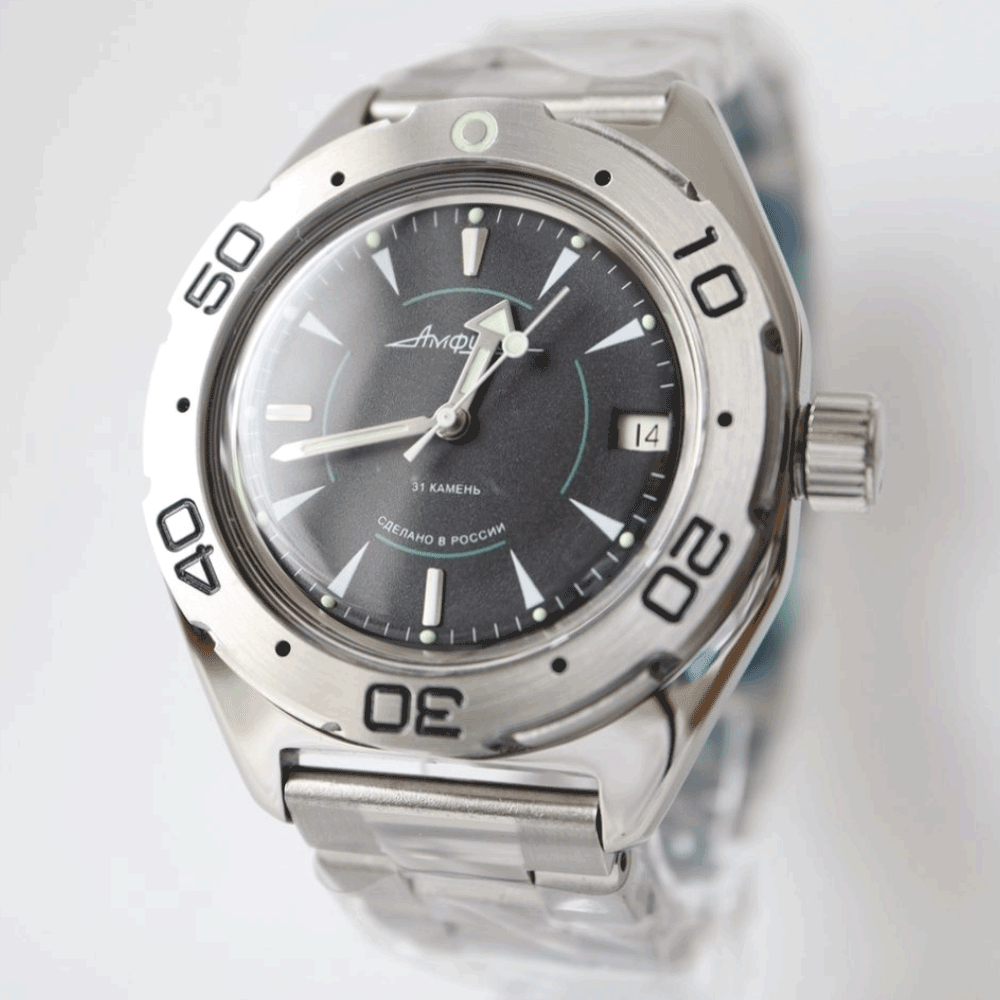 Reloj Vostok Amphibia 670923 Automático Buceo Made in Russia 41mm [EXCLUSIVO]