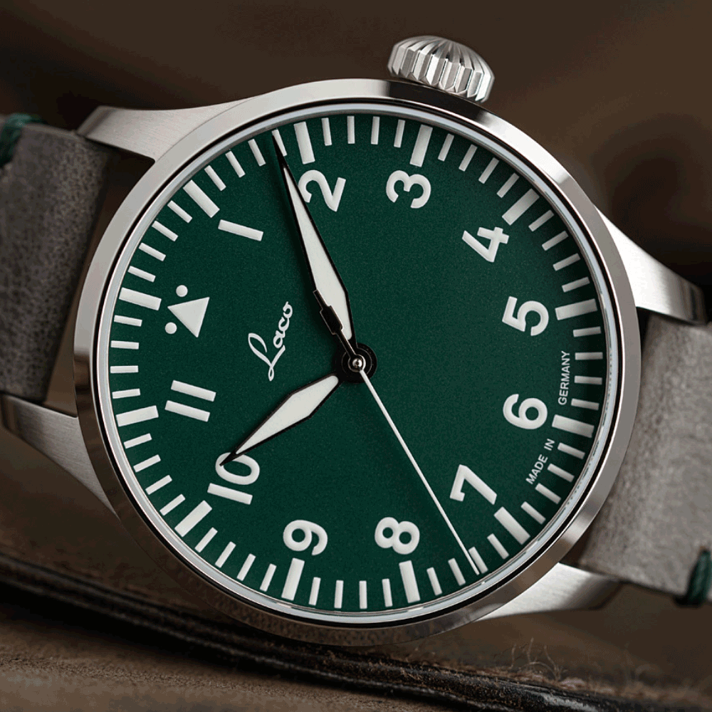 Reloj Laco 862178 Aachen Grün 42mm Automático