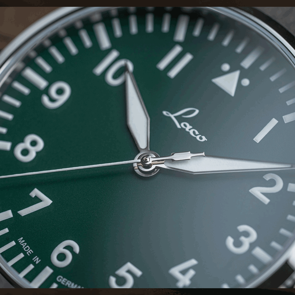 Reloj Laco 862178 Aachen Grün 42mm Automático