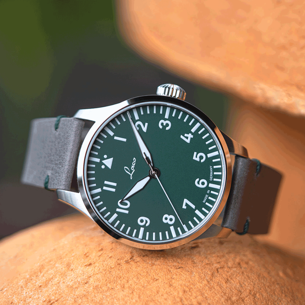 Reloj Laco 862178 Aachen Grün 42mm Automático