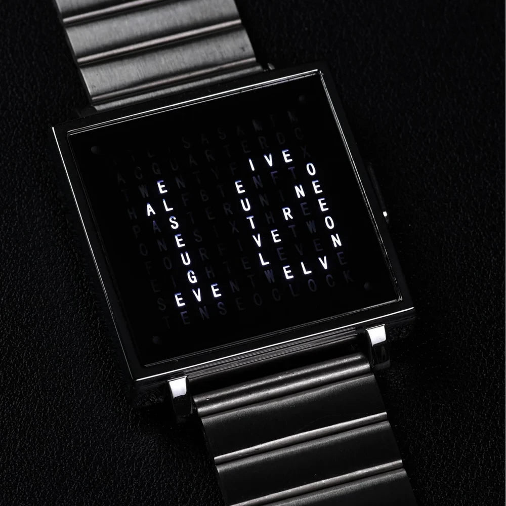 Reloj Benly Design Retro-Letter LCD