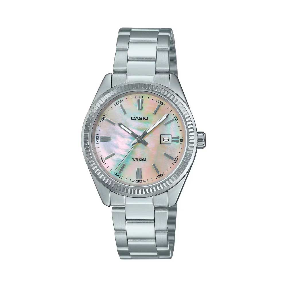 Reloj Casio Análogo LTP-1302DS-4AV Perla Mini