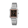 Reloj Casio Tank Análogo LTP-B190D-1B Nuevo Negro