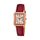 Reloj Casio Tank Análogo LTP-B190RGL-4B Dorado Correa de Cuero