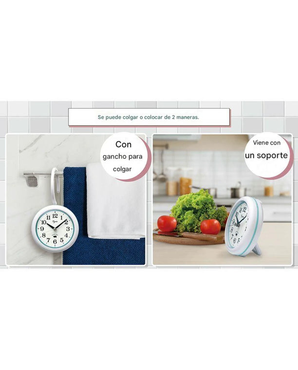 Reloj Pyxis by Seiko Clocks NA613W De Cocina JDM