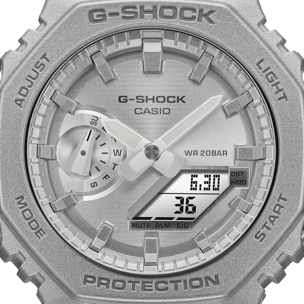 Reloj Casio G-Shock Royal Oak "Casioak" GA-2100FF-8ADR Plateado