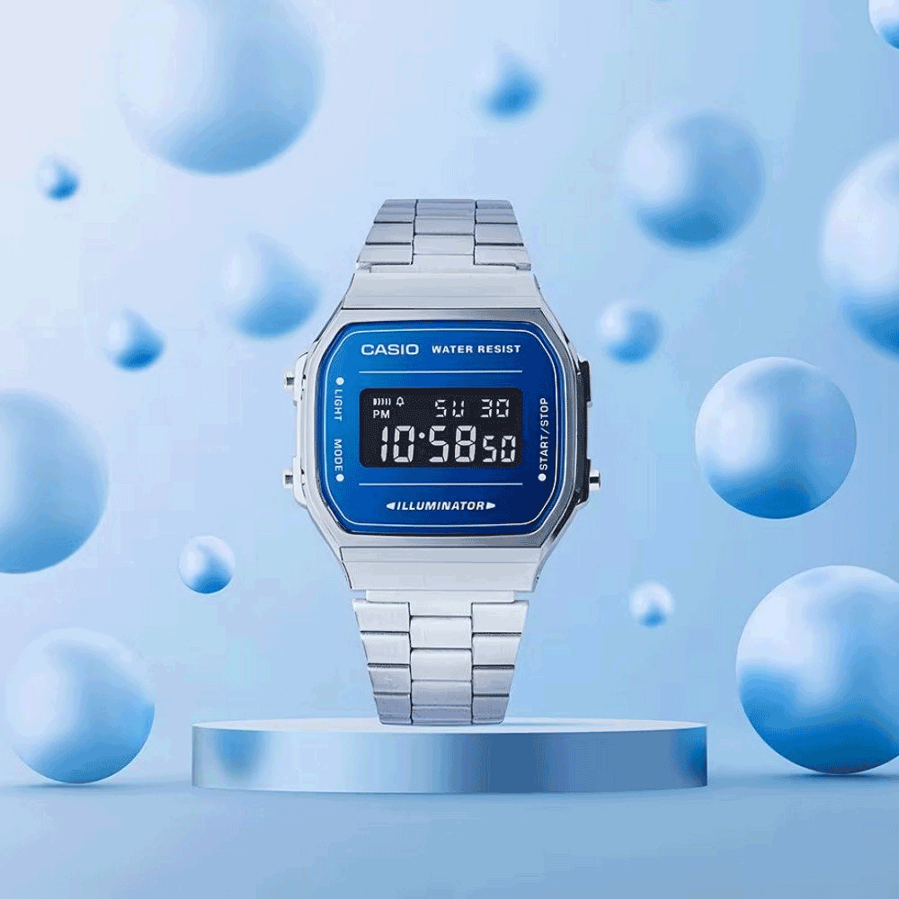 Reloj Casio Vintage A168WEM-2BEF Azul