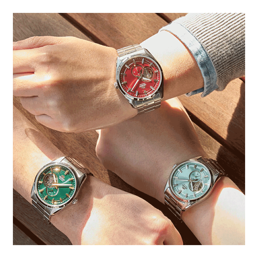 Reloj Orient Automatic RN-AR0009L Open Heart JDM Made in Japan 40,8 mm