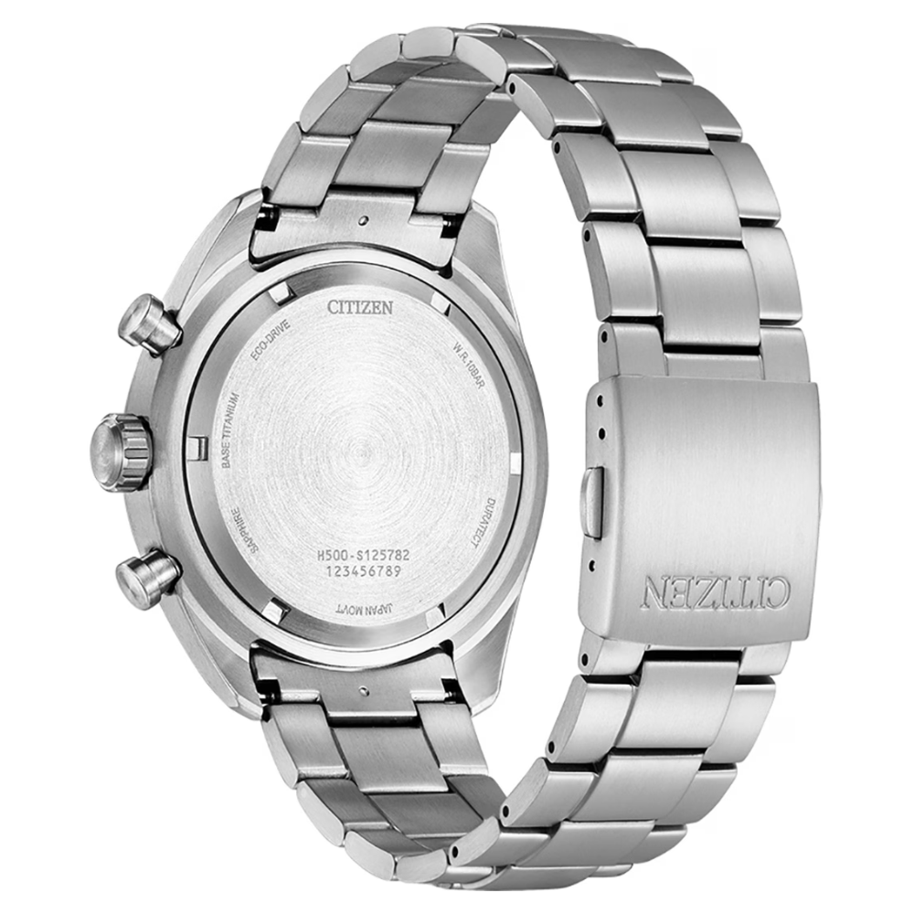 Reloj Citizen Eco-Drive AT2480-81X Super Titanium Chronograph Sapphire 43,5mm