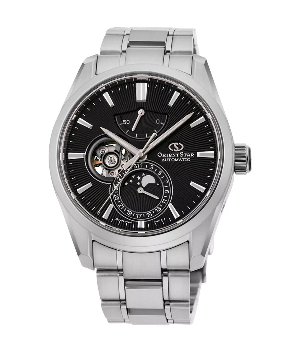 Reloj Orient Star Automatic RE-AY0001B Sapphire Moonphase 41mm Made in Japan
