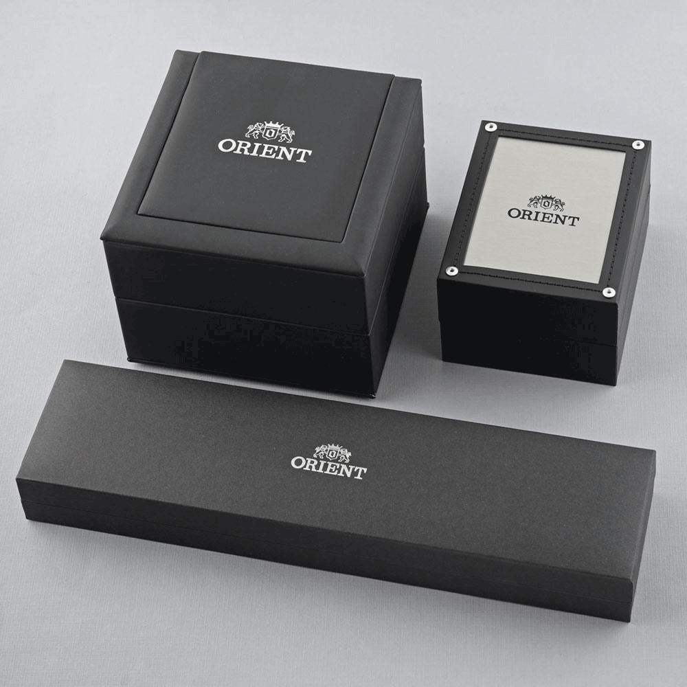 Orologio ORIENT Contemporary Open Heart 39mm Acciaio Nero - TAG03001B0