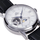 Reloj Orient Automatic RA-AS0011S30B Open Heart Cuero 42 mm