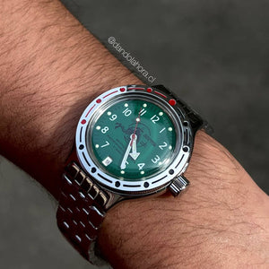 Reloj Vostok Amphibia 420386 Automático Buceo Made in Russia 41mm [EXCLUSIVO]