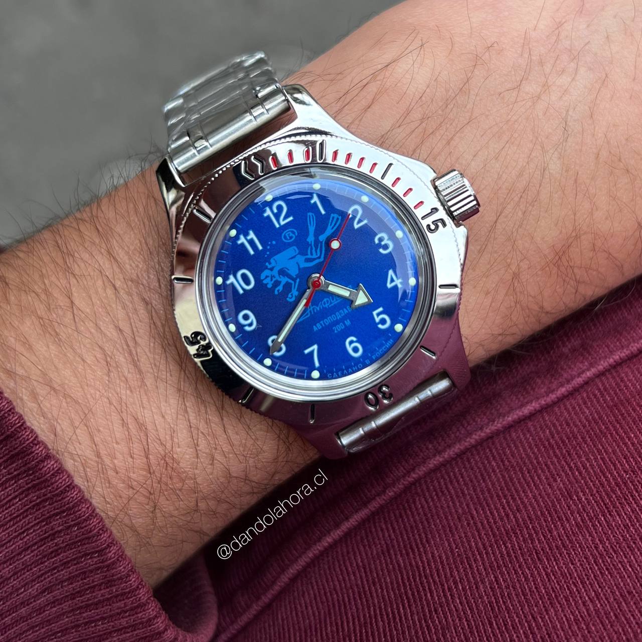 Reloj Vostok Amphibia 120656 Automático Buceo Made in Russia 41mm [EXCLUSIVO]