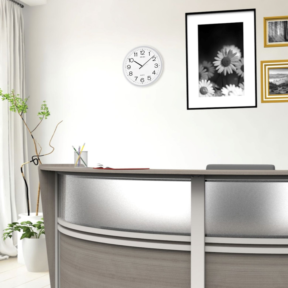 Reloj de Pared Seiko Clocks QXA014SLH Oficina 12"