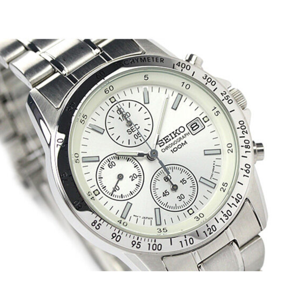 Reloj Seiko Chronograph SND363PC Quartz Acero JDM 40mm