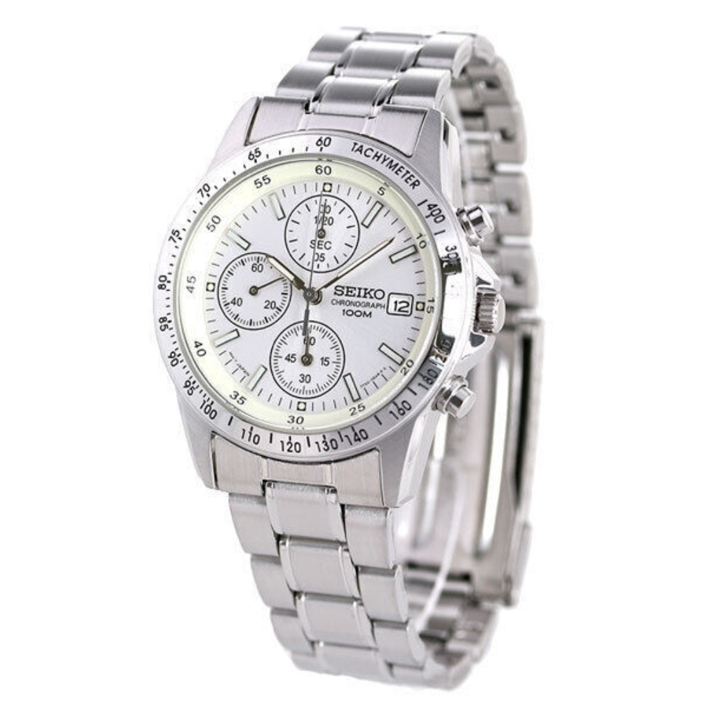 Reloj Seiko Chronograph SND363PC Quartz Acero JDM 40mm