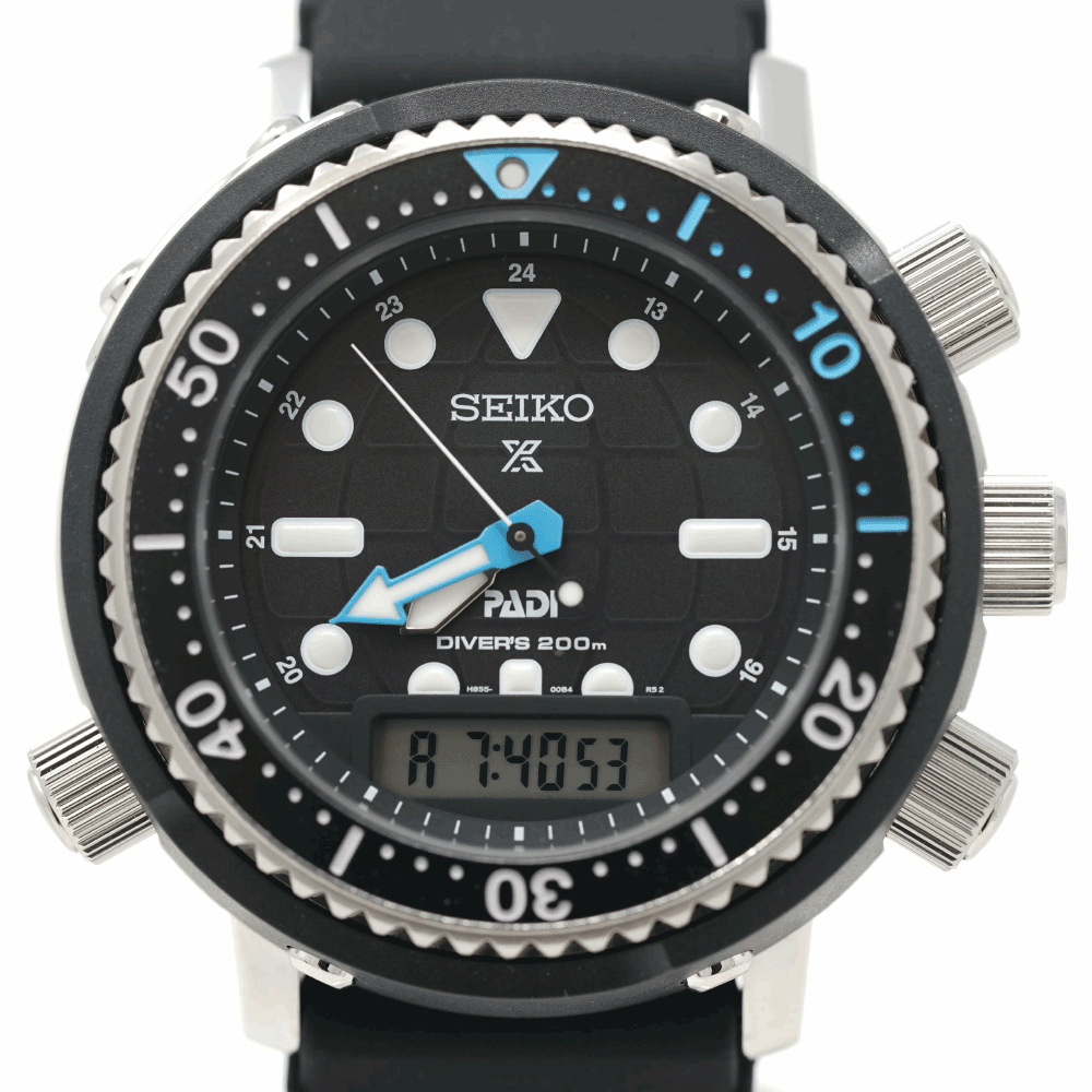 Reloj Seiko Prospex Solar SNJ035 "Arnie" Calibre H855 Ana-Digi PADI