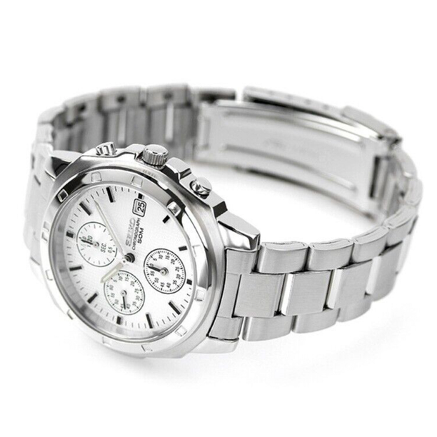 Reloj Seiko Chronograph SND187P1 Quartz Acero JDM 40mm