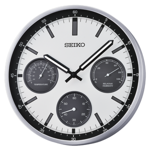Reloj de Pared Seiko Clocks Shelby Panda QXA823SLH Oficina 12"