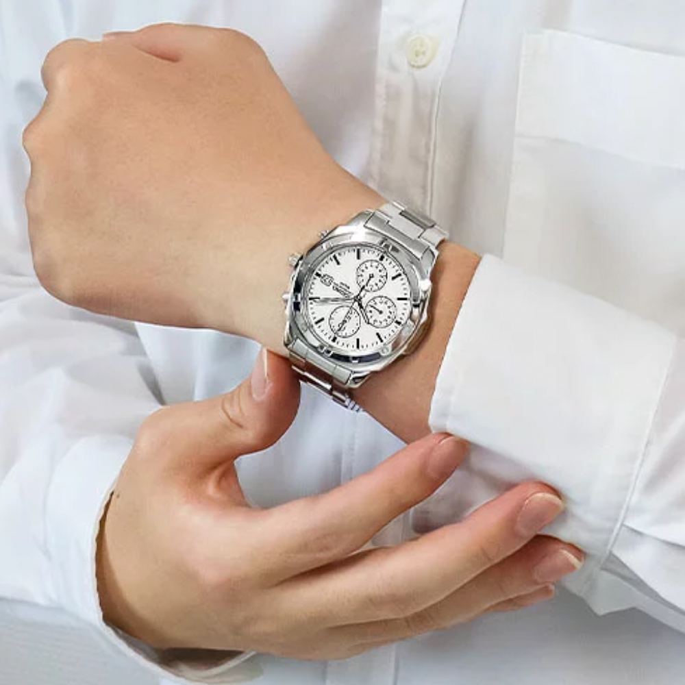 Reloj Seiko Chronograph SND187P1 Quartz Acero JDM 40mm