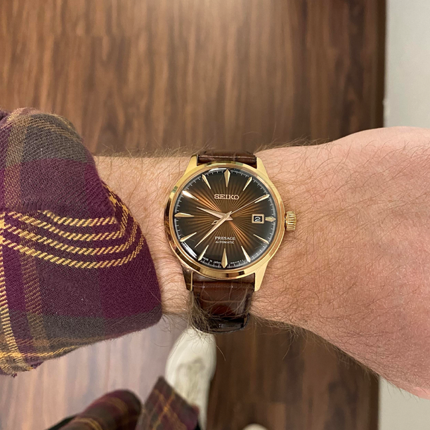 Reloj Seiko Presage Análogo Automático SRPB46 Made in Japan 40,5mm