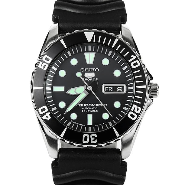 Reloj Seiko 5 SNZF17J2 Automático 38mm Made In Japan