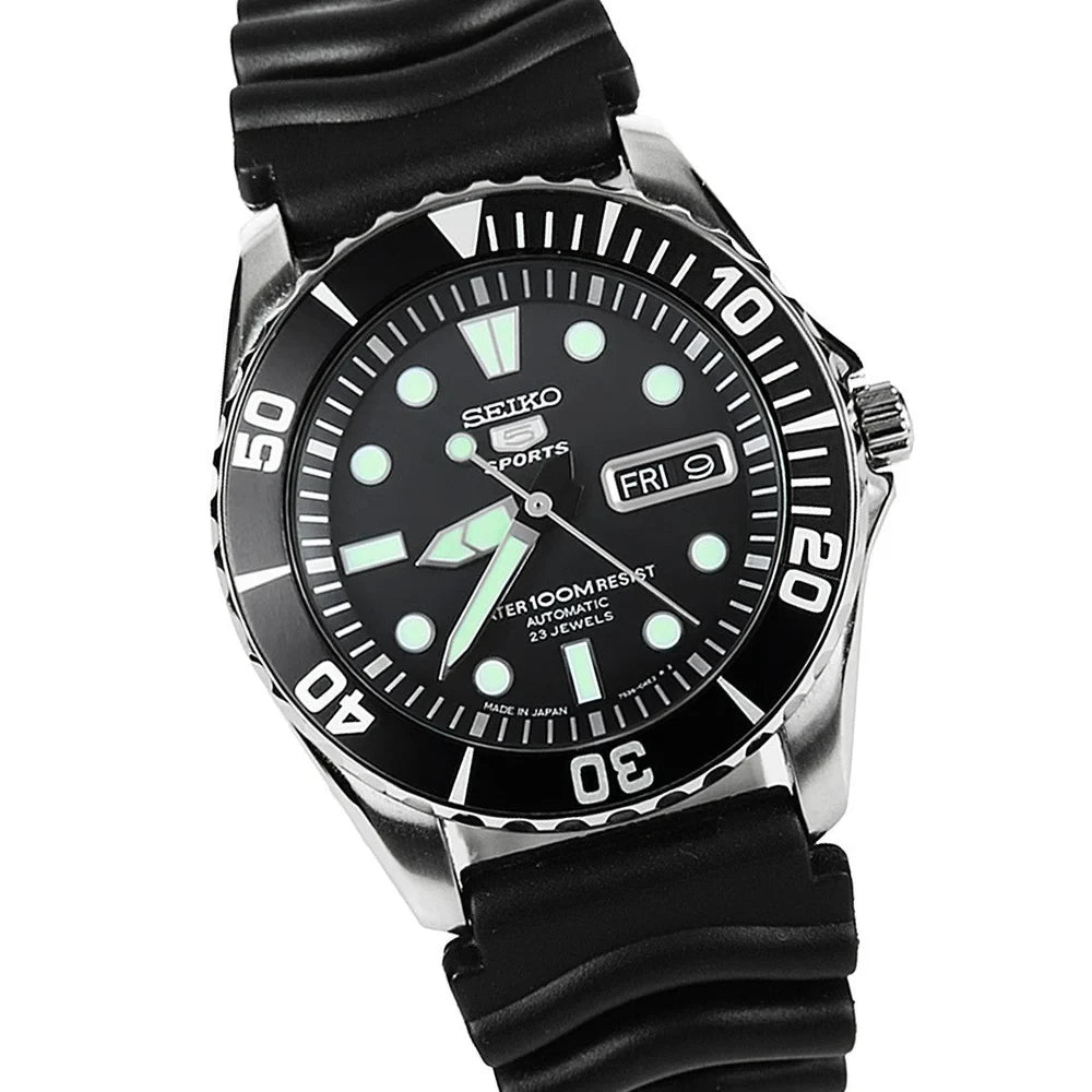Reloj Seiko 5 SNZF17J2 Automático 38mm Made In Japan