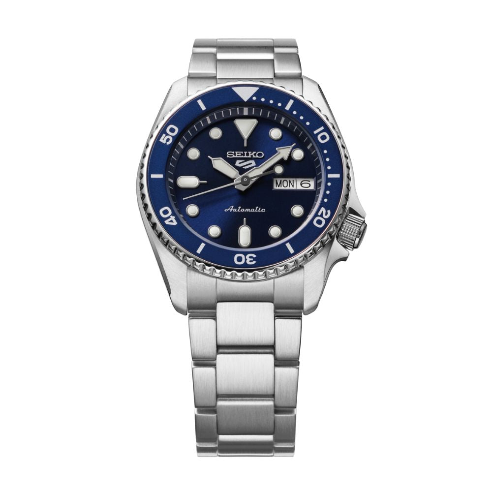 Reloj Seiko Análogo Automático SRPL77 Azul 38 mm Made in Japan