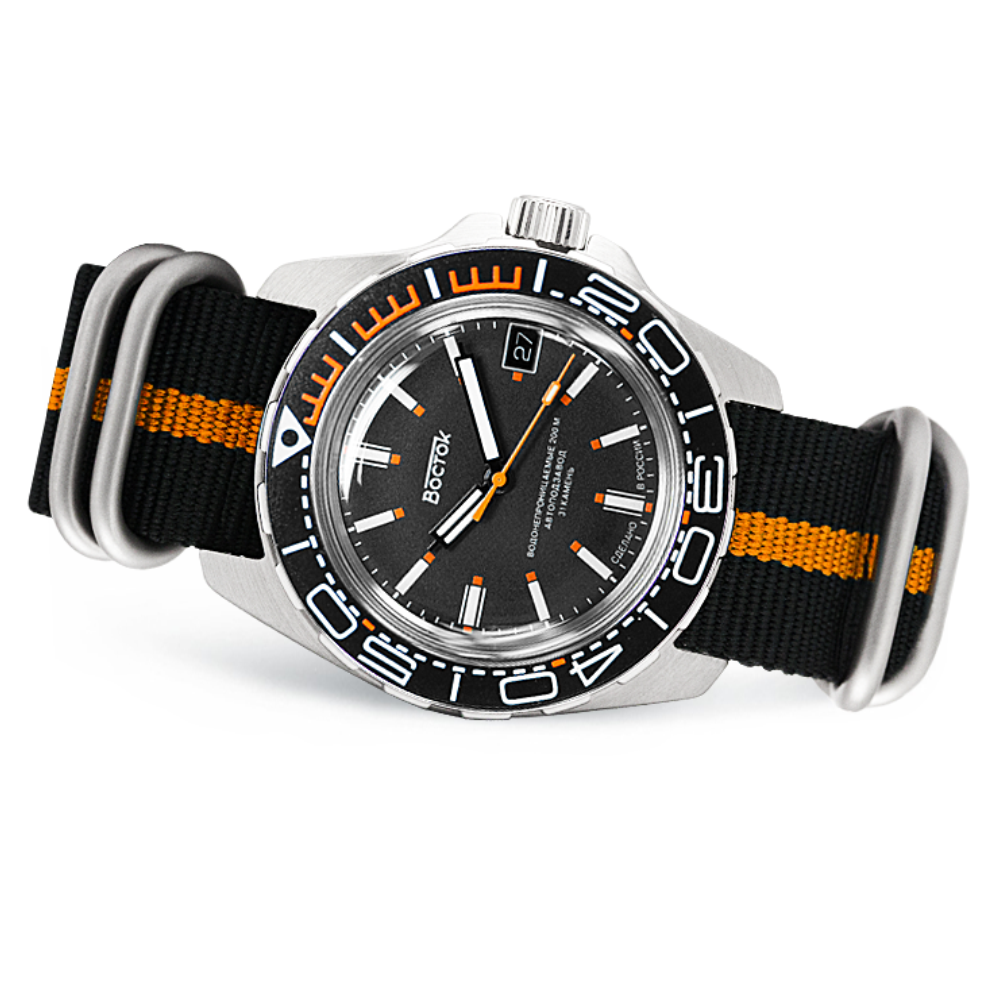 Reloj Vostok Amphibia 14055B Automático Buceo Made in Russia 44,4 mm [EXCLUSIVO]
